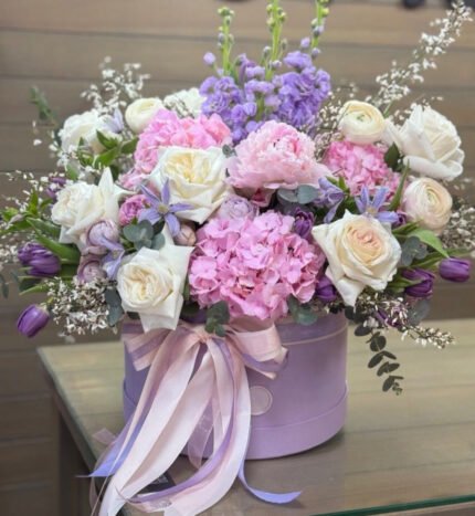 Luxury Floral Hat Box